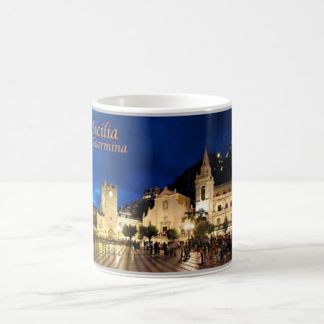 Mug Italie - Sicile - Taormina De Nuit - (Centre)
