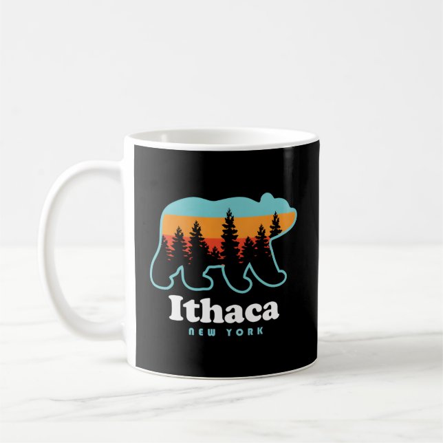 Mug Ithaca Ny Bear Ithaca New York (Gauche)