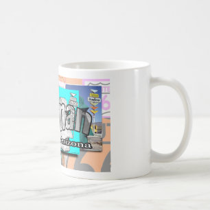 Mug Itinéraire 66 de Kingman Arizona