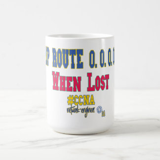 Mug Itinéraire IP 0.0.0.0 en cas de perte – Drôle de r