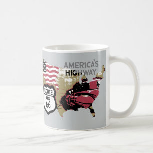 Mug Itinéraire vintage 66