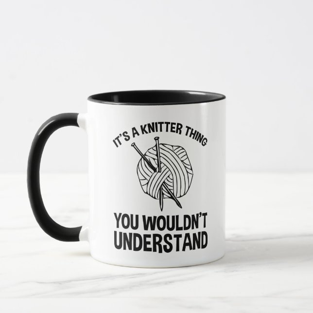 Mug It's A Knitter Thing - You Wouldn't Understand (Gauche)