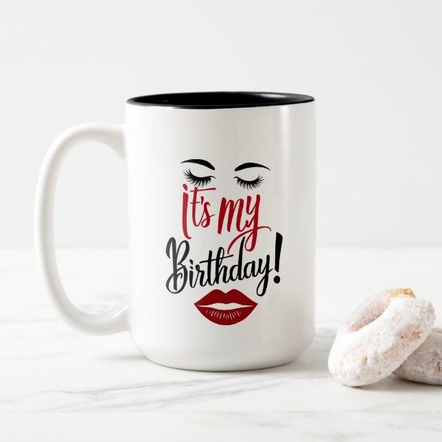 Mug - It's My Birthday (With Donut)