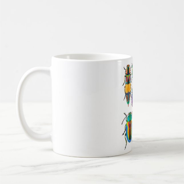 Mug J est pour Jewel Beetle (Gauche)