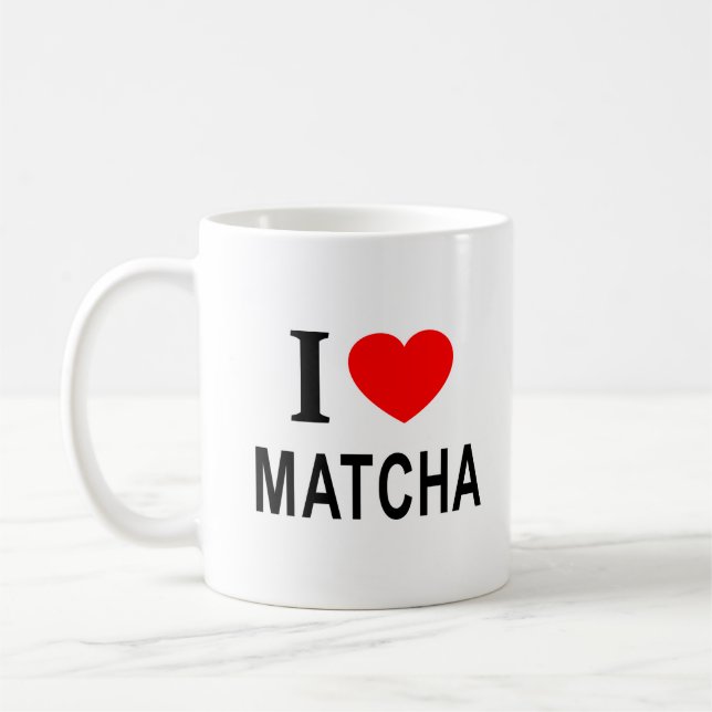 MUG J'❤️ MATCHA J'AIME MATCHA I COEUR MATCHA (Gauche)