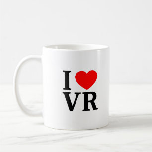 MUG J'❤️ VR J'AIME VR J'AI LE CŒUR VR