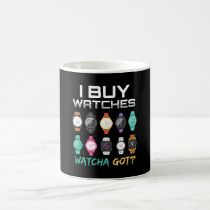 Mug J'Achète Des Montres, Des Montres.