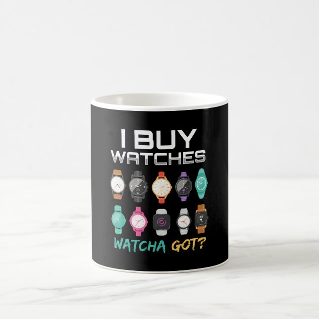 Mug J'Achète Des Montres, Des Montres. (Centre)
