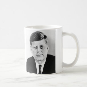 Mug Jack noir et blanc JFK John F. Kennedy