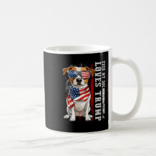Mug Jack Russell Terrier Même Mon Chien Aime Trump Drô