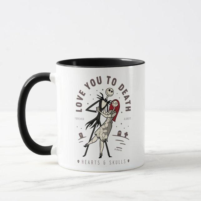 Mug Jack & Sally - Vous Aimez À La Mort, Pour Toujours (Gauche)