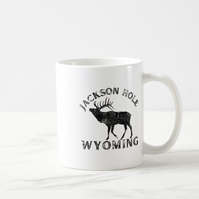 Mug Jackson Hole Wyoming Elk Nature Hiking Outdoors  (Droite)