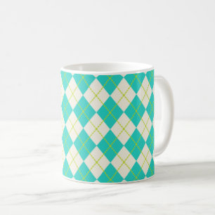 Mug Jacquard turquoise