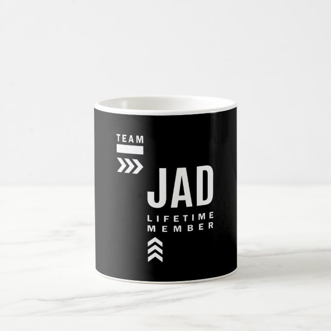 Mug Jad Nom personnalisé Anniversaire Cadeau (Centre)