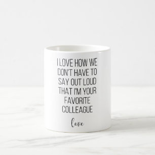 Mug J'adore comment on n'a pas à dire haut et fort que