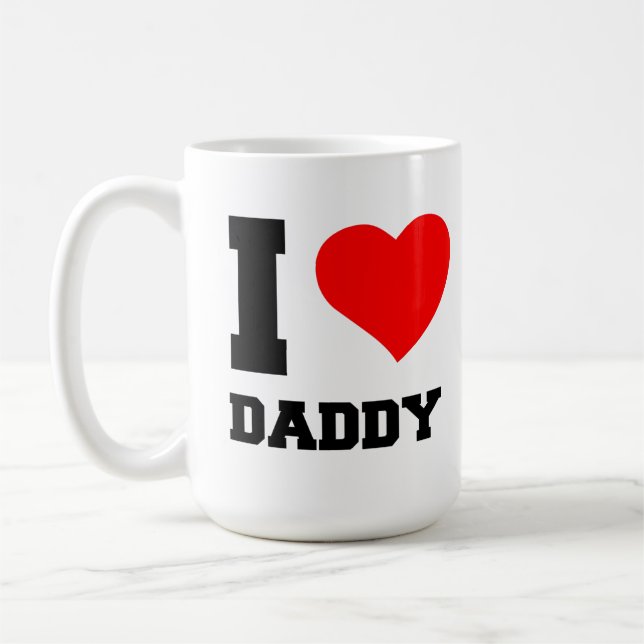 MUG J'ADORE DADDY (Gauche)