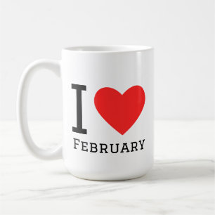 Mug J'adore février
