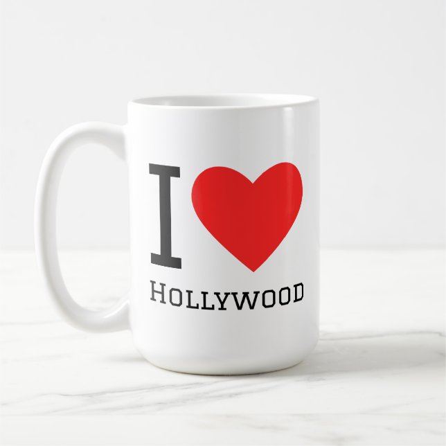 Mug J'adore Hollywood  (Gauche)