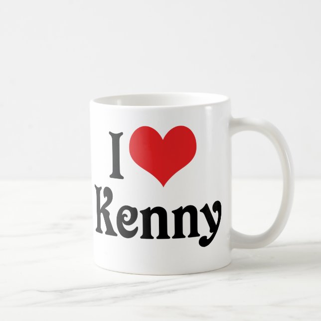 Mug J'adore Kenny (Droite)