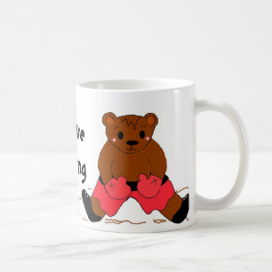 Mug J'adore la boxe
