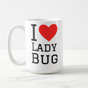 Mug J'adore la coccinelle