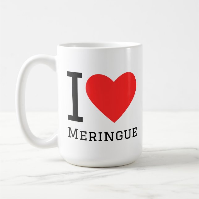 Mug J'adore la meringue (Gauche)