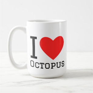 Mug J'adore la pieuvre