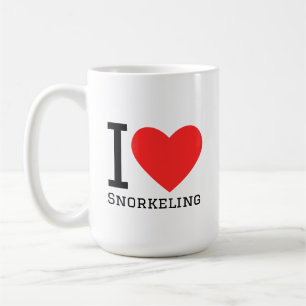 Mug J'adore la plongée en apnée