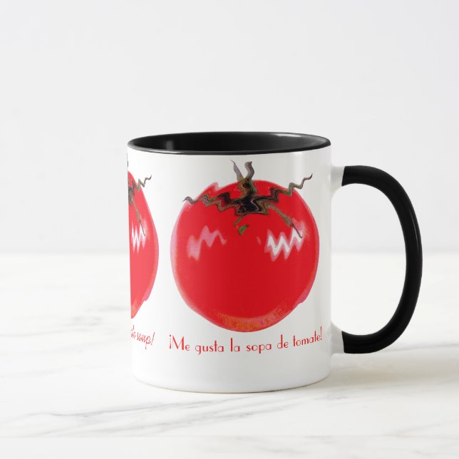 Mug J'adore la soupe à la tomate ! (Droite)