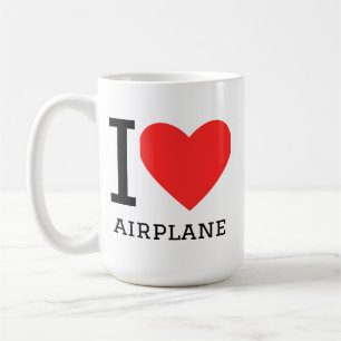 Mug J'adore l'aéroport