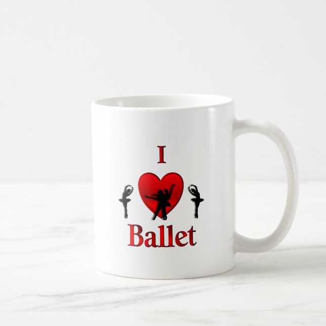 Mug J'adore le ballet (Droite)
