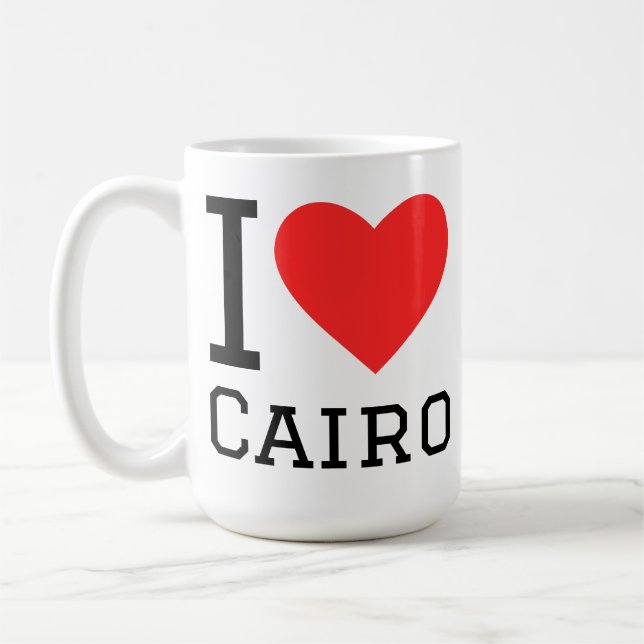 Mug J'adore Le Caire  (Gauche)