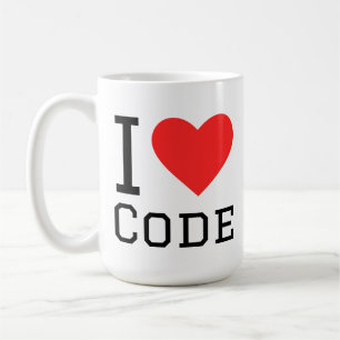 Mug J'adore le code