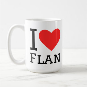 Mug J'adore le flan