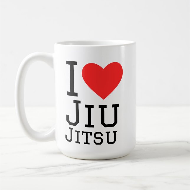 Mug J'adore le Jiu jitsu (Gauche)