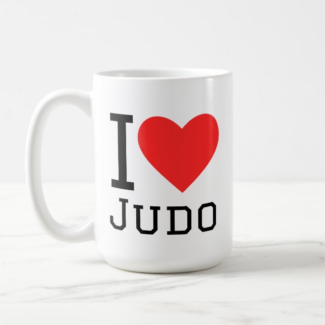 Mug J'adore le judo (Gauche)