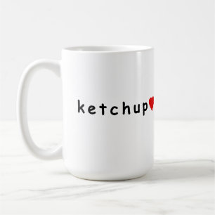 Mug J'adore le ketchup