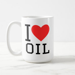 Mug J'adore le pétrole