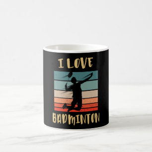 Mug J'adore le smash sauté de badminton