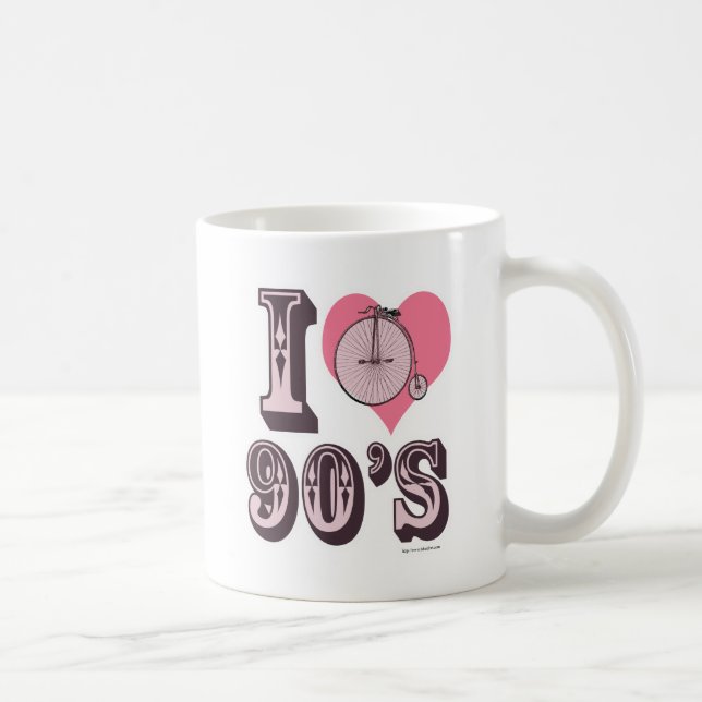 Mug J'adore les années 1890 (Droite)