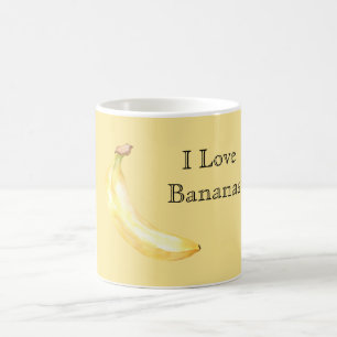 Mug J'adore les bananes