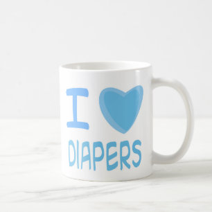Mug J'adore les couches-culottes
