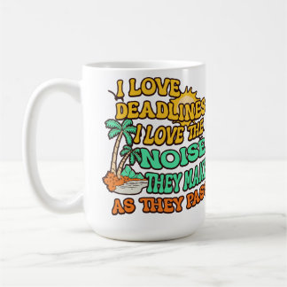 Mug J'adore les échéances J'adore le son qu'elles font