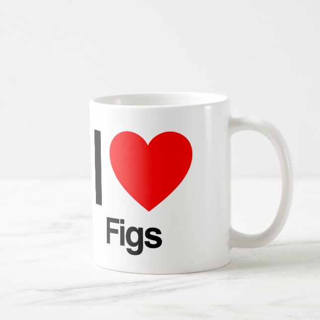 Mug j'adore les figues (Droite)