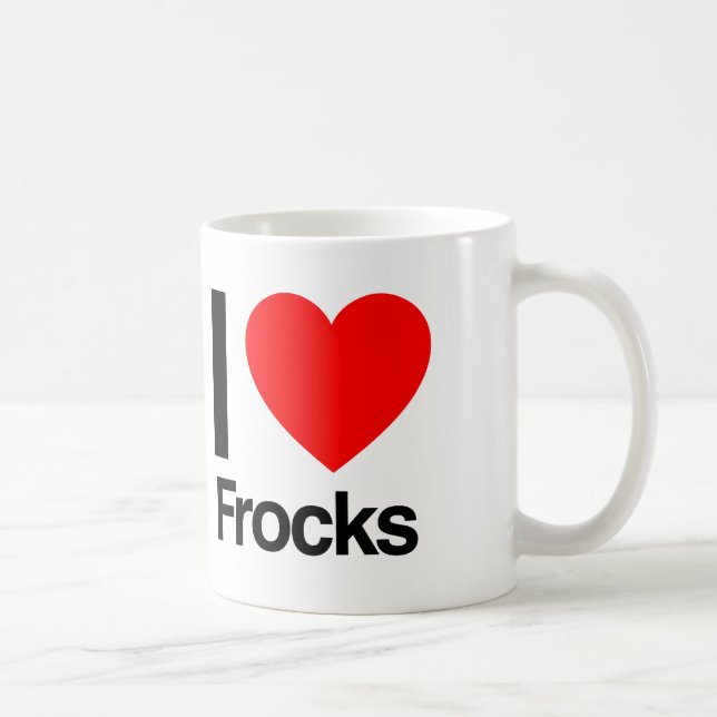 Mug j'adore les fringues (Droite)