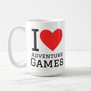 Mug J'adore les jeux d'aventure