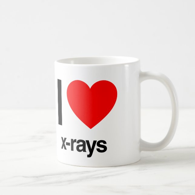 Mug j'adore les radiographies (Droite)