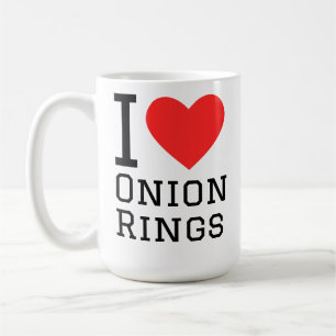 Mug J'adore les rondelles d'oignon