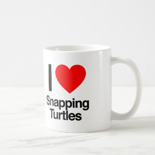 Mug j'adore les tortues qui serpent