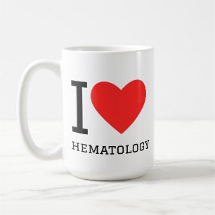 Mug J'adore l'hématologie 